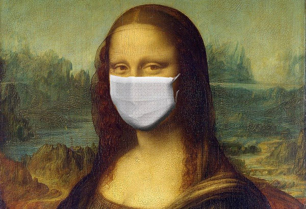 mona lisa mask