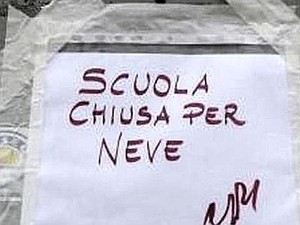 Scuole Chiuse Per Neve